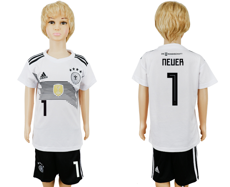 2018 World Cup Children football jersey GERMANY CHIRLDREN #1 NEU